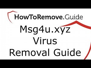 Msg4u.xyz Virus Removal