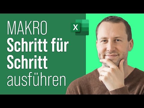 Excel Makro schrittweise ausführen