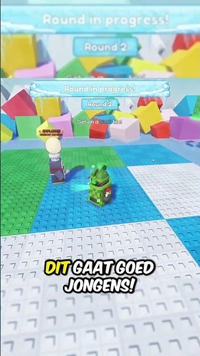 Winning as Hot Potato in Roblox Knockout!! 🥔🔥
