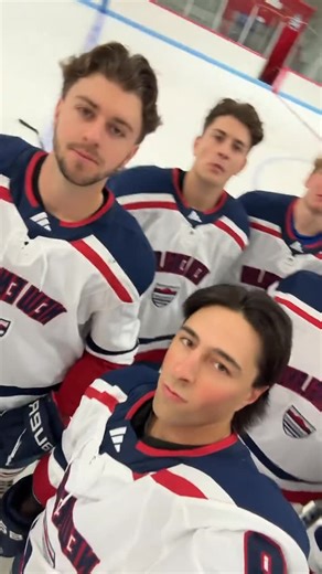 New England College Official on Instagram: "🔥 Flashback Friday with NEC Men’s Ice Hockey! Watch the team switch from everyday style to game-day gear as they got ready for media day. 😎🏒 #HockeyLife #IceHockey #GoGrims"