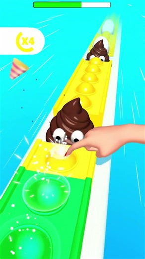 Pop Run 3D Game #44 #shorts #poprun3d #games #popit