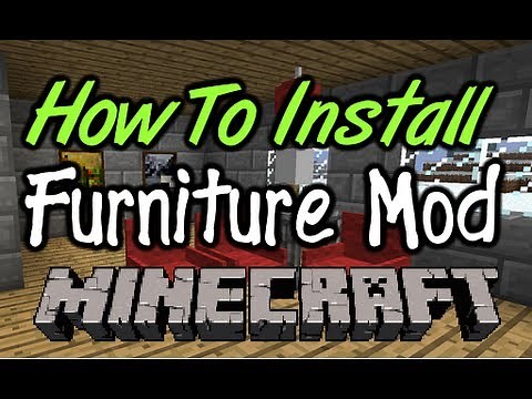 How To Install Furniture Mod For Mac & PC (Minecraft Furniture Mod)