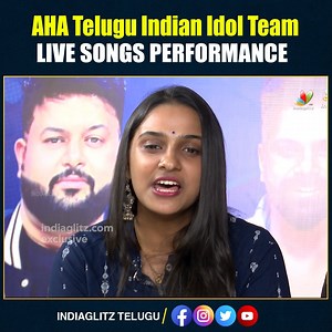 129K views · 5.9K reactions | Telugu Indian Idol Singers Live Songs Performance | Srinivas,Vaishnavi,Jayanth ,Vagdevi #TeluguIndianIdol #Thaman #NithyaMenen | IndiaGlitz Telugu | Facebook