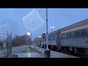 Ride Along "Via Rail Trip from Windsor Ontario to Toronto Ontario - Business Class" 2022-10-31