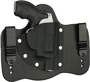 Amazon.com : FoxX Holsters Compatible for Smith & Wesson JFrame (Model 642 & 442 airweight) Inside The Waistband Hybrid Holster Tuckable, Concealed Carry Gun Holster : Gun Holsters : Sports & Outdoors