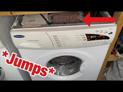 Hotpoint Ultima Extra WMA64 || Very unbalanced spin with no top (jumps + sneak peak to new pcb vid)