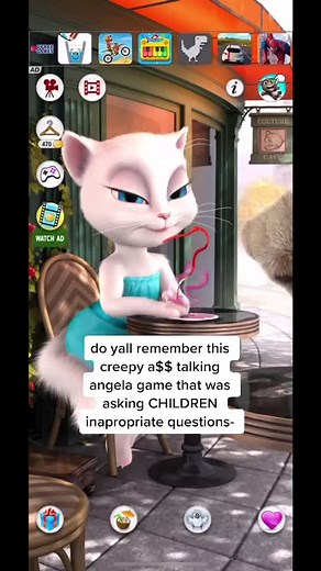Creepy Talking Angela Game: Disturbing Questions and Troubling Interactions