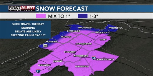 WHSV First Alert Weather Update: 12/1/25