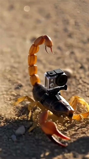 Scorpio With Mini Camera 📸🦂#shorts #viral #trending