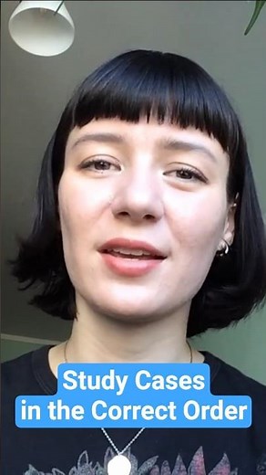 Study Cases in the Correct Order #polyglot #languagelearning #grammartips #learnlanguages #shorts