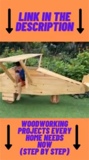 I Built This Wooden Helicopter for Kids! 😲| TedsWoodworking Review #shorts