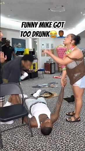 AMP Pool Party| Funny Mike Got Too Drunk‼️😂 #funnymike #amp #kaicenat #poolparty