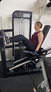 31 reactions · 6 comments | Jaclyn working on the Leg Press machine. Here she is working the quadriceps, gluteus maximus, and hamstrings. It also engages the calves and, to a lesser extent, the adductors and abductors depending on foot placement. SUPERWOMAN ⚡️⚡️ | KB5Fitness | Facebook