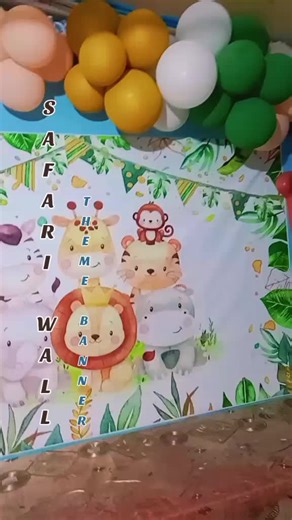 Safari 1st Birthday Theme for Baby Boy 😻🌿🌳 #safari #safaritheme #1stbirthday #birthdaythemeforboys #tiktokgiftrecos