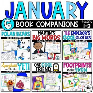 January Read Alouds - Winter Snow Activities - Reading Comprehension Bundle
