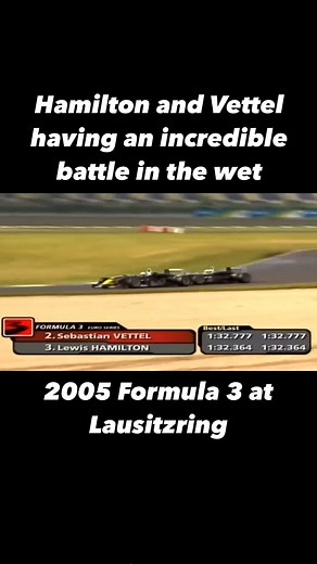 9.1K views · 66 reactions | Hamilton and Vettel having an incredible battle in the wet . . . #f1 #racing #formula1 #formulauno #karting | Hathaway Motorsports | Facebook