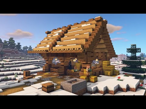 Minecraft: How to build a Aesthetic Horse Stable