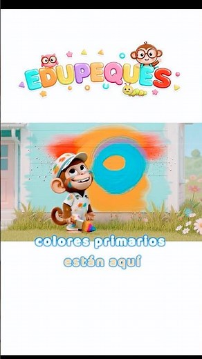 🎨🐵 ¡Aprendemos los COLORES PRIMARIOS con el monito!