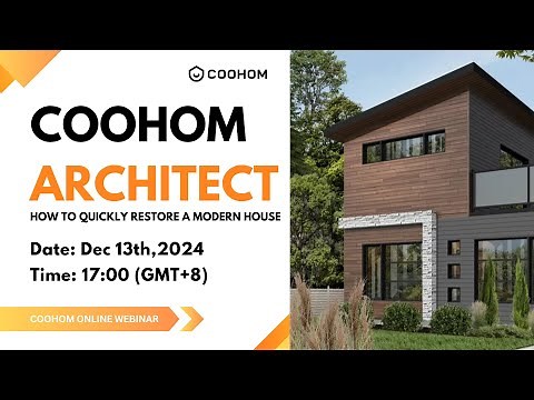 Modern House Design in Coohom Architect