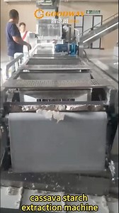 Cassava Starch Extraction Machine