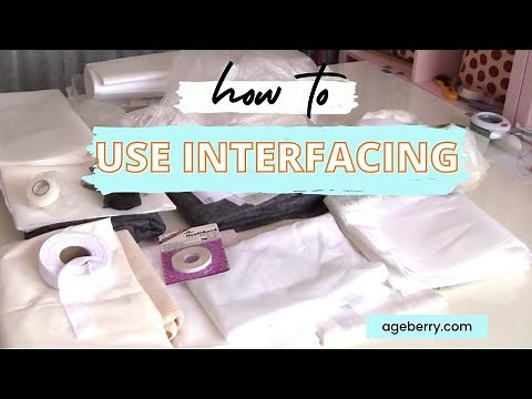 How To Use Iron-on Fusible Interfacing - Ultimate Guide