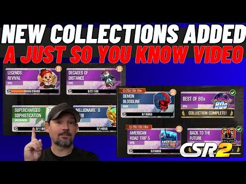 CSR2| If You Missed it | Brand New Collections Just Added