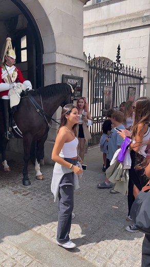 48K views · 594 reactions | "Her First Encounter: Woman's Reaction to Seeing a Horse for the First Time!" #womenfirstreaction #kingsguard #royalkingguard #horseguardparade #london #guards #kingshuards #horseguardparade2023 #facebookreels #Horseguardparade #Facebookviralvideo #fyp #Kingshuards #Reelsvideo #Reelsviral #London #Royalkingsguard #Reelsfb #Royalguards | King’s Guards Fans | Facebook