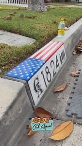 Let’s change the design on this curb. #arenascurbappeal #curbpainting #curbpainters #curbnumbers #addressservices #housenumbers #curbappeal #curbart #curbaddress #addressnumbers #theoriginals #service #curbservice #curbappealservice #fyp #foryoupage #vintage #classic #trending #trendingvideos #popular | Arenas Curb Appeal
