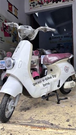 sepeda listrik lithium, aki 20 Ah, goda exotic uwinfy model motor jok nyaman.