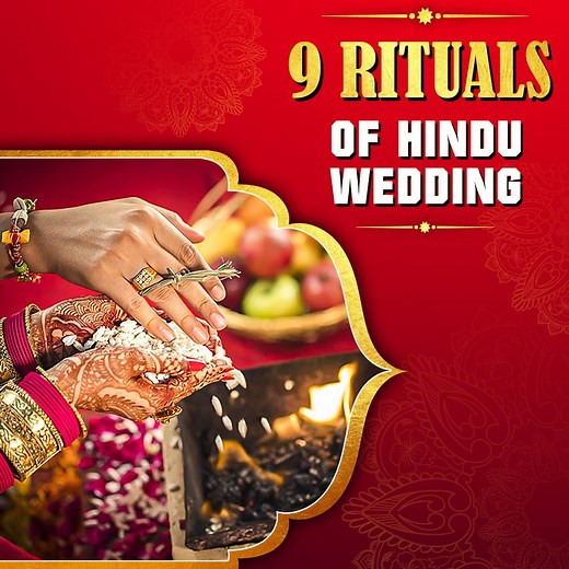 Check out this video to know the 9 rituals of Hindu Wedding which have been followed in Hinduism for Ages. To watch more such informative and to listen to devotional songs, keep following your favourite channel @rajshrisoul #hinduism #hinduwedding #rajshrisoul | Rajshri Soul