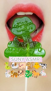 47K views · 779 reactions | Asmr jelly animal sweet emoji food challenge for relaxing eating sound #asmr #eating #asmrsounds | Suny Asmr | Facebook