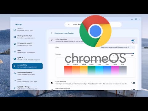 How To Color Correct Display on ChromeOS (Chromebook)