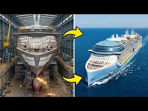 Inside the Ship Factory: How to Build the World's Largest Cruise Ship!