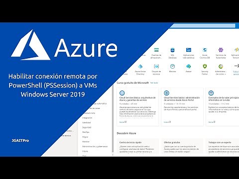 Habilitar conexión remota por PowerShell (PSSession) a VMs Windows Server 2019 en Azure