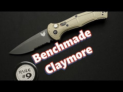 Benchmade Claymore Knife Review
