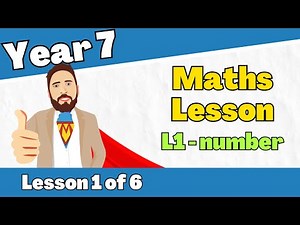 Year 7 Maths Lesson UK | Lesson 1 (Number)