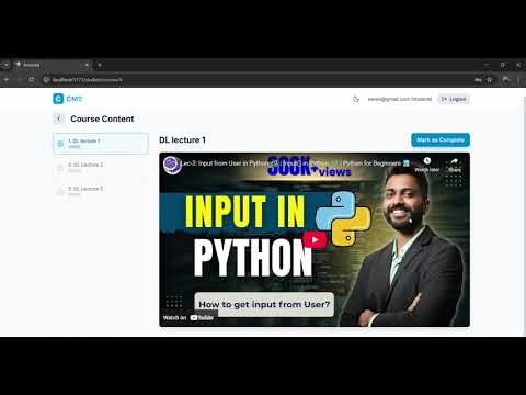 Complete CMS Project | Frontend + Backend + Database