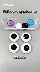 2.3M views · 10K reactions | Totally opaque lenses that cover your natural eye color — made for cosplay magic! ✨ Wanna try?  | Eyeza Lenses | Facebook
