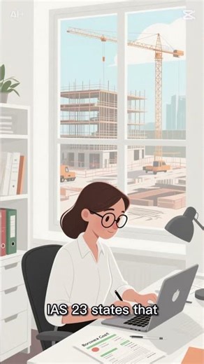 IAS23 Borrowing Cost #acca #accounting #financialreporting #business #learning #ifrs #ias #shorts