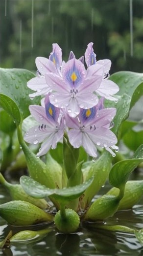 Life Cycle of Common water hyacinth #hyacinth #shorts #ytshorts