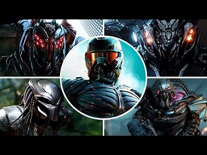 CRYSIS TRILOGY - All Bosses & Ending Scene (4K 60FPS Ultra HD | No Commentary)
