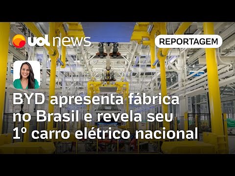 BYD opens new factory in Brazil and reveals its first electric car assembled in the country: BYD ...