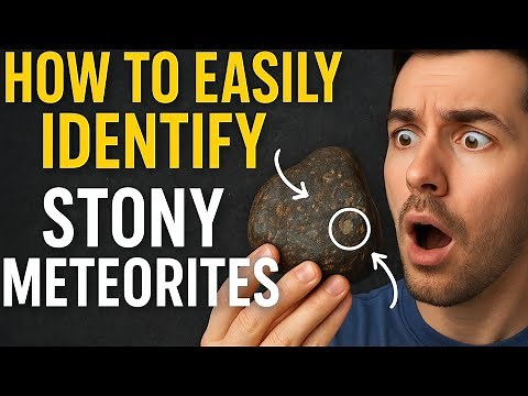 How to easily identify stony meteorites
