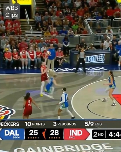 Caitlin Clark displaces Paige Bueckers to commit offensive foul