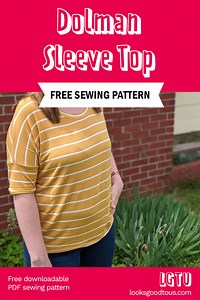 Free Sewing Pattern: Women's Sleeve Top (DownEast Basics-inspired)