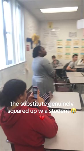 Heartbreaking Moment: Teacher Faces Student