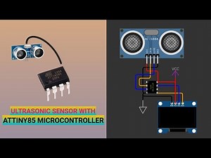Ultrasonic Sensor with Attiny85 Microcontroller