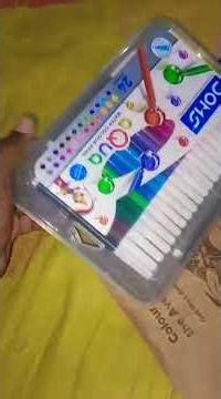 doms aqua water colouring sketch unboxing