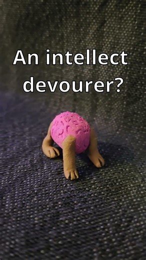 An intellect devourer? #dungeonsanddragons #dndcommunity #dnd #ttrpg #perrytheplatypus