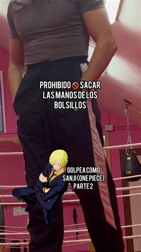 Golpea como SANJI PT.2 🏴‍☠️🧠 Y usa tus manos solo para cocinar #viral #shorts #onepiece #anime